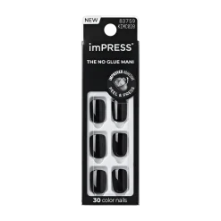 Color Nails>Impress All Black