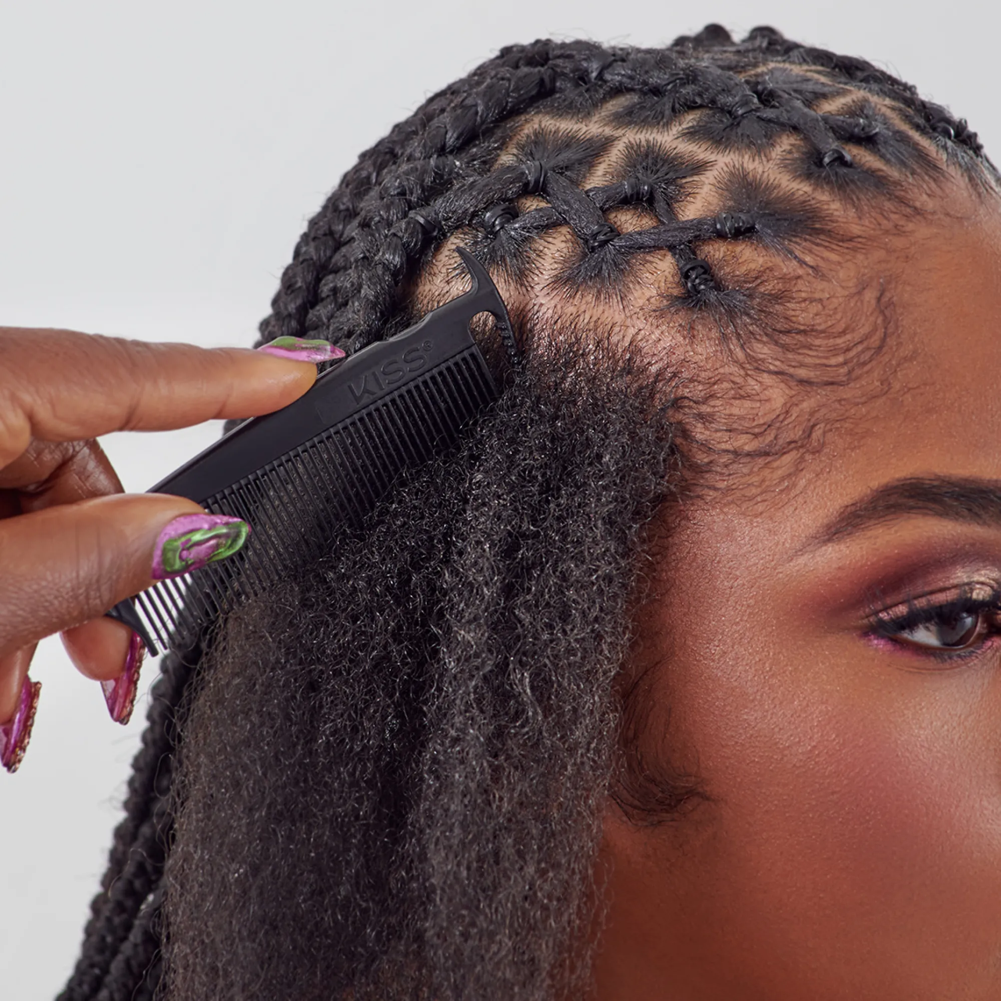 Men|Styling>Kiss Colors and Care Axe Rat Tail Comb