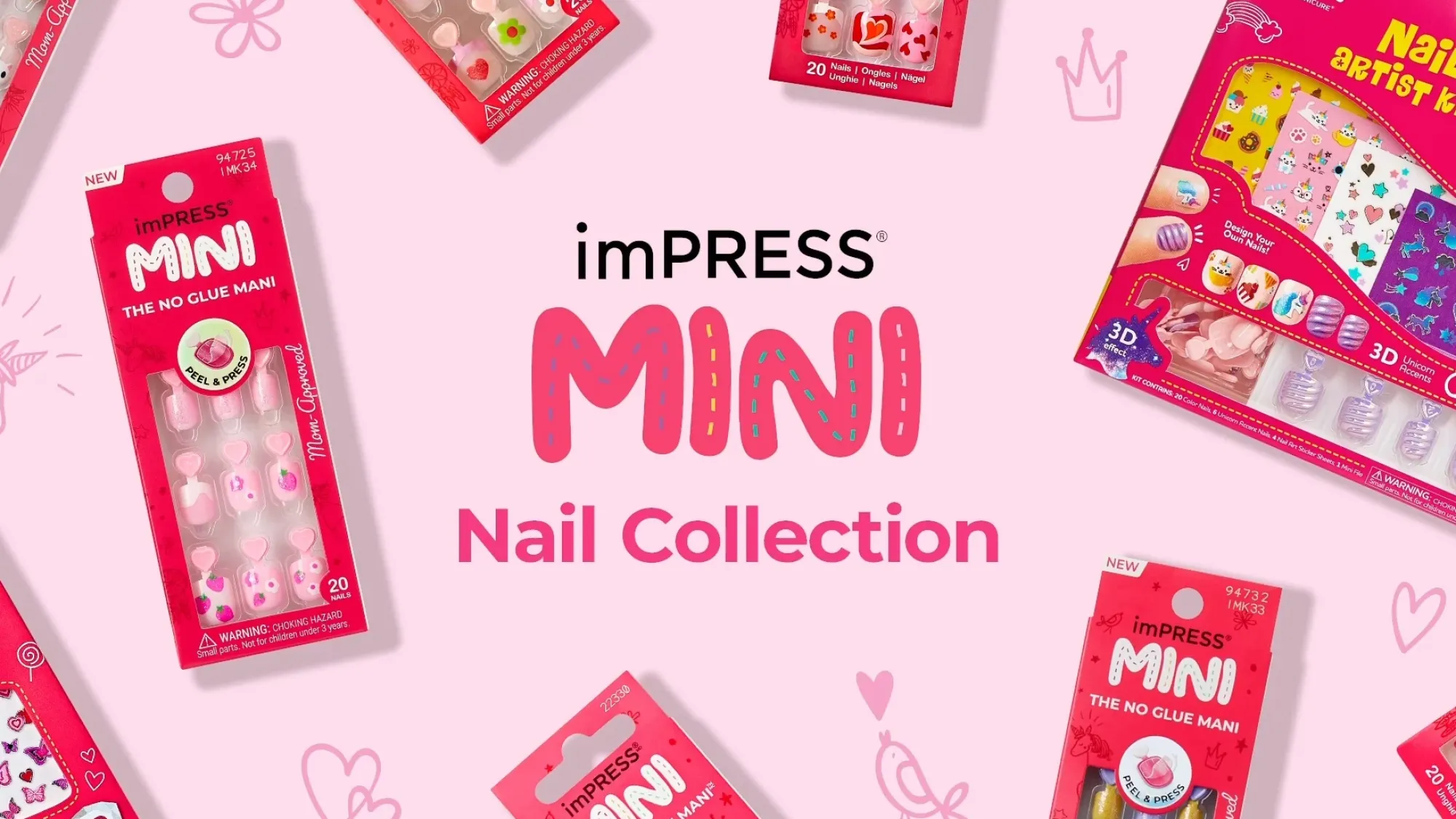 Manis For Kids|Design Nails>Impress Berry Best