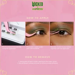 Impress X Wicked: For Good|Falsies>Impress Bewitching | 12 Clusters