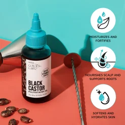 Hair Care>Kiss Colors and Care Black Castor Oil Set