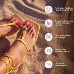 Color Nails|Pedicure>Impress Bloomi