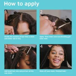 Hair Care|Styling>Kiss Colors and Care Braiding Gel