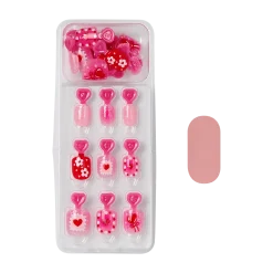 Manis For Kids|Design Nails>Impress Candy Heart