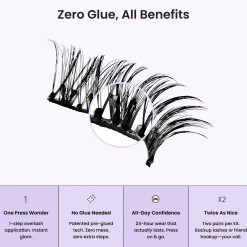 No Glue Strip Lash|No Glue Strip Lash>Impress Classic Volume | 2 Pairs