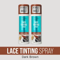Bundles>Kiss Colors and Care Dark Brown Lace Tinting Spray Bundle