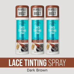 Bundles>Kiss Colors and Care Dark Brown Lace Tinting Spray Bundle