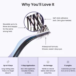 Long Lasting|Long Lasting>Impress Demi Edgy | 24 Clusters