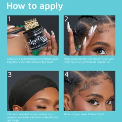 Styling|Hair Care>Kiss Colors and Care Edge Fixer Color Gel