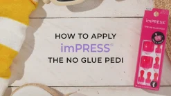 Color Nails|Pedicure>Impress Feel The Beat