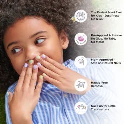 Manis For Kids|Design Nails>Impress Fluffy Tails