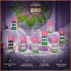 French Nails|Impress X Wicked: For Good>Impress Glinda Upland