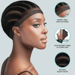Wig & Weave>Kiss Colors and Care HD Invisible Stocking Wig Cap