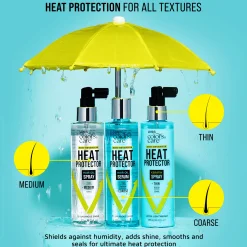 Styling|Hair Care>Kiss Colors and Care Heat Protector Oil Spray
