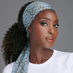 Accessories>Kiss Colors and Care Limited Edition BIFC Satin Wrap Scarf | Samaria Leah