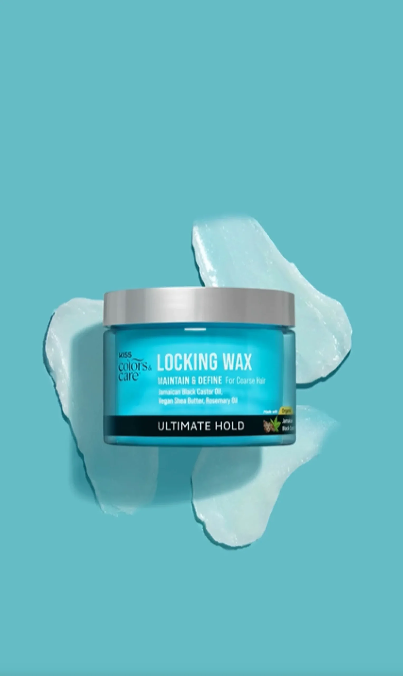 Hair Care|Men>Kiss Colors and Care Locking Wax | Ultimate Hold | 6 oz