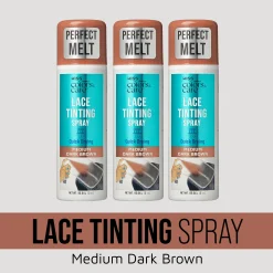 Bundles>Kiss Colors and Care Medium Dark Brown Lace Tinting Spray Bundle