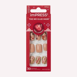 Design Nails>Impress Mistletoe Kiss