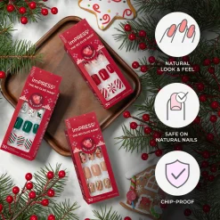 Design Nails>Impress Mistletoe Kiss