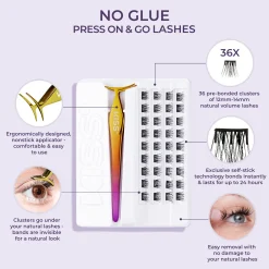 Starter Kits|Falsies>Impress Natural | 36 Clusters