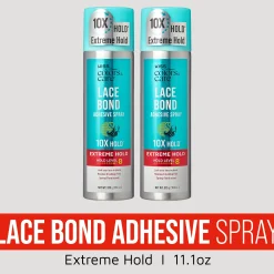 Bundles>Kiss Colors and Care 11 oz Extreme Hold Lace Bond Bundle
