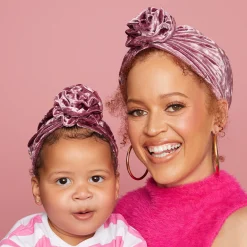 Kids|Accessories>Kiss Colors and Care Pre-Tied Turban Set