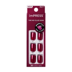 Color Nails>Impress Red Velvet