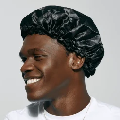 Accessories>Kiss Colors and Care Satin Bonnet Cap