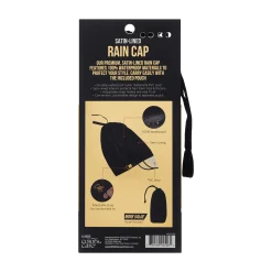 Accessories>Kiss Colors and Care Satin-Lined Rain Cap