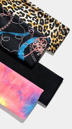 Accessories>Kiss Colors and Care Soft Satin Wrap Scarf