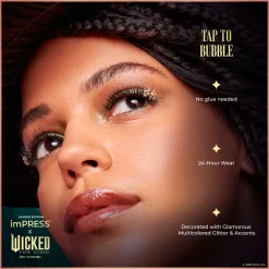 Impress X Wicked: For Good|Falsies>Impress Tap To Bubble | 12 Clusters