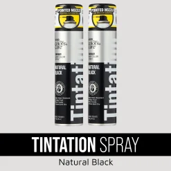 Bundles>Kiss Colors and Care Tintation Spray Natural Black Bundle
