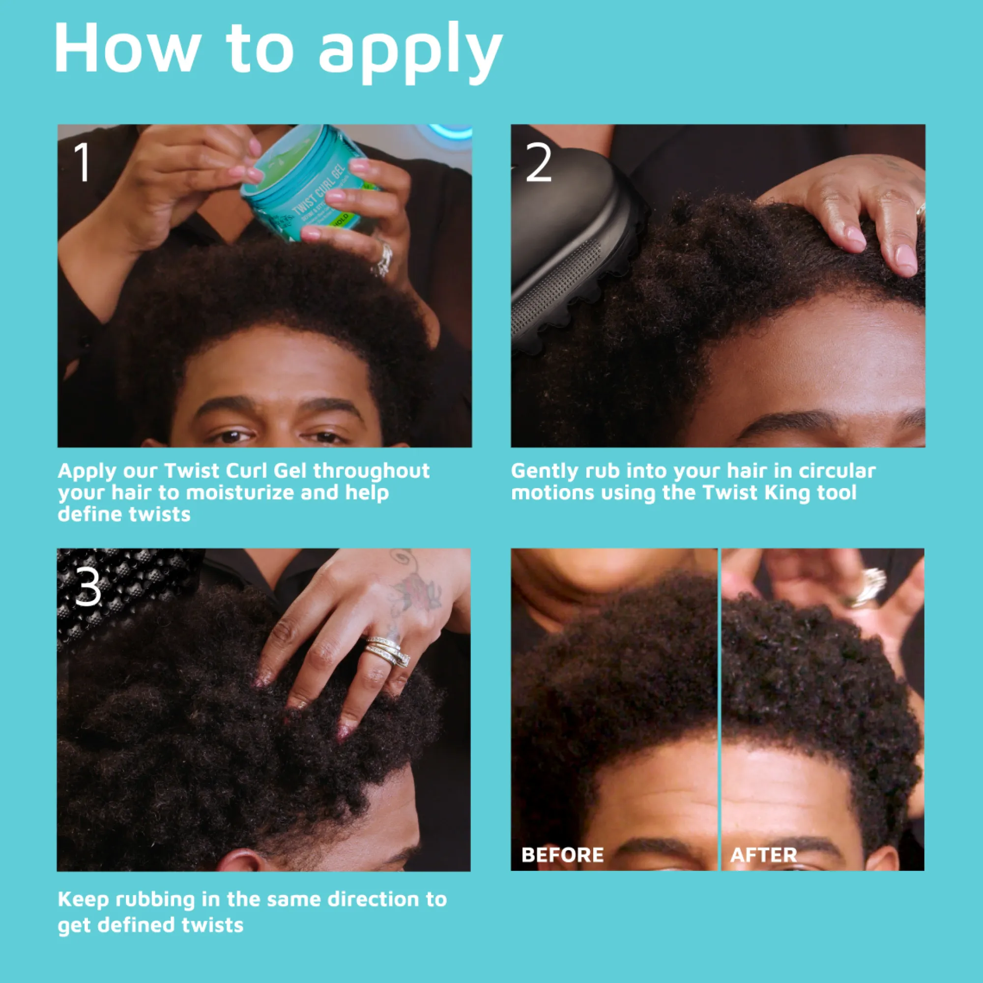 Hair Care|Styling>Kiss Colors and Care Twist King | Style & Define